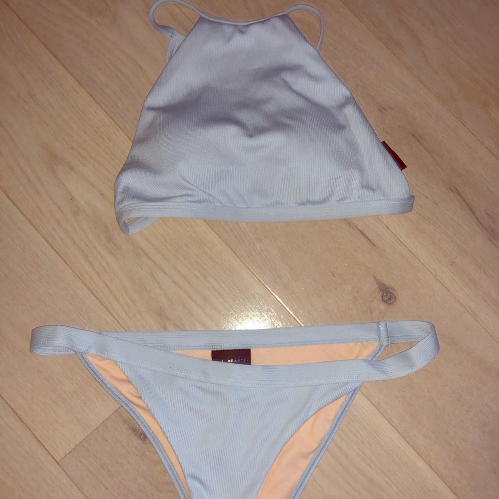 Baby blue bikini